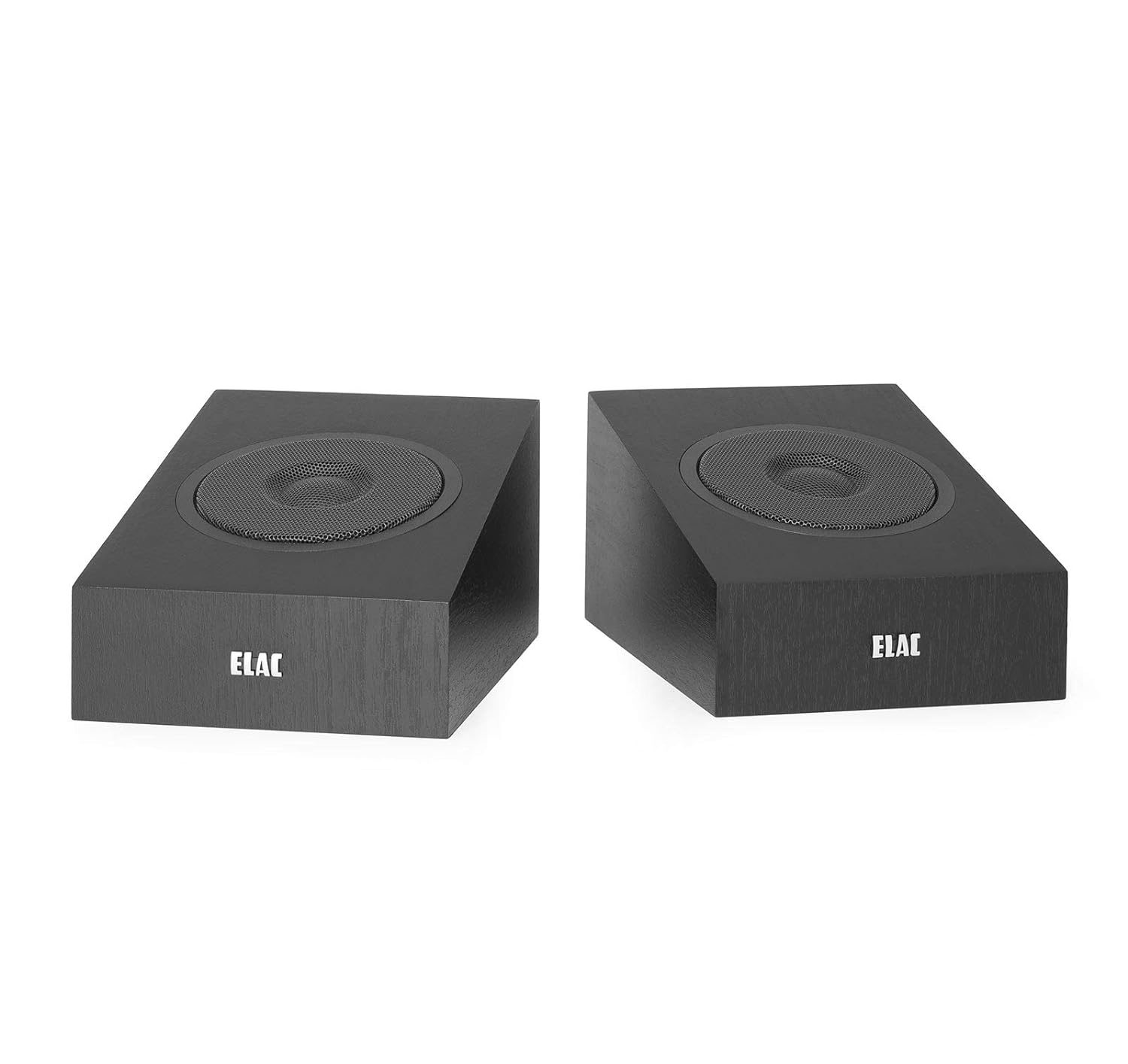 Elac Debut A4.2 Ch. Satellite Surround Dolby Atmos Module Speaker Pair - Black