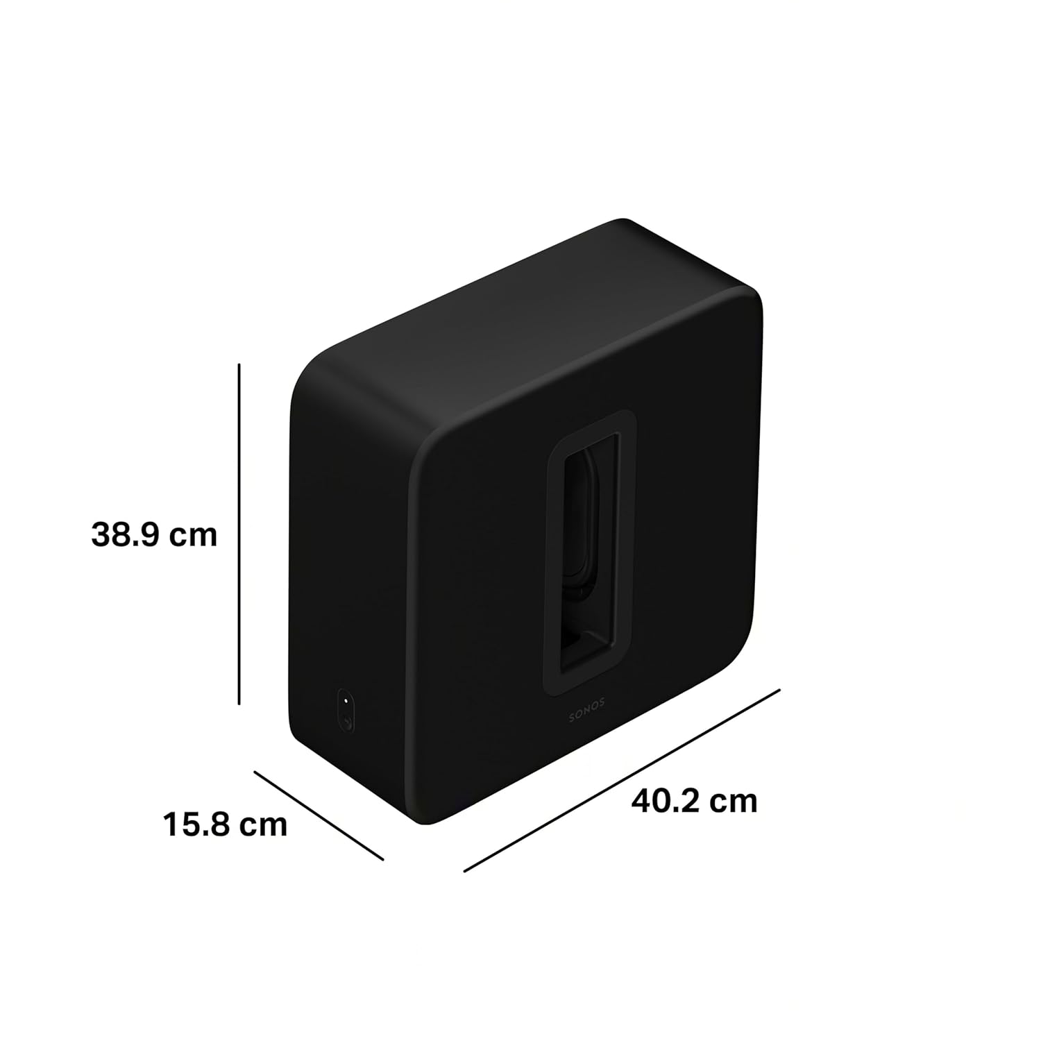 Sonos Sub 4 ブラック Sonos Sub 4 – Wireless Subwoofer with Powerful, Immersive Bass - Each