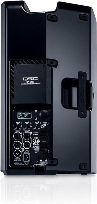 QSC K12.2 2000W Powered PA Speaker with 12" Low-frequency Driver and 1.4" High-frequency Driver - Each
