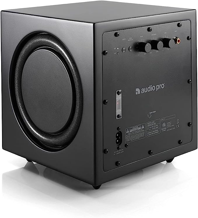 Audio Pro Addon C-SUB WiFi Wireless Multi-Room Subwoofer - Black