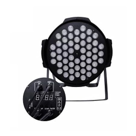 S Pro S015 RGBW 3x54 Led Par with DMX/POWER in out Wires - Each