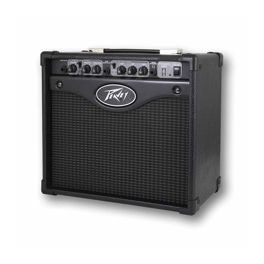 Peavey Rage® 158 Compact 15-Watt Guitar Combo Amplifier with 8” Speaker, TransTube® Technology & Headphone Output - Audiomaxx India