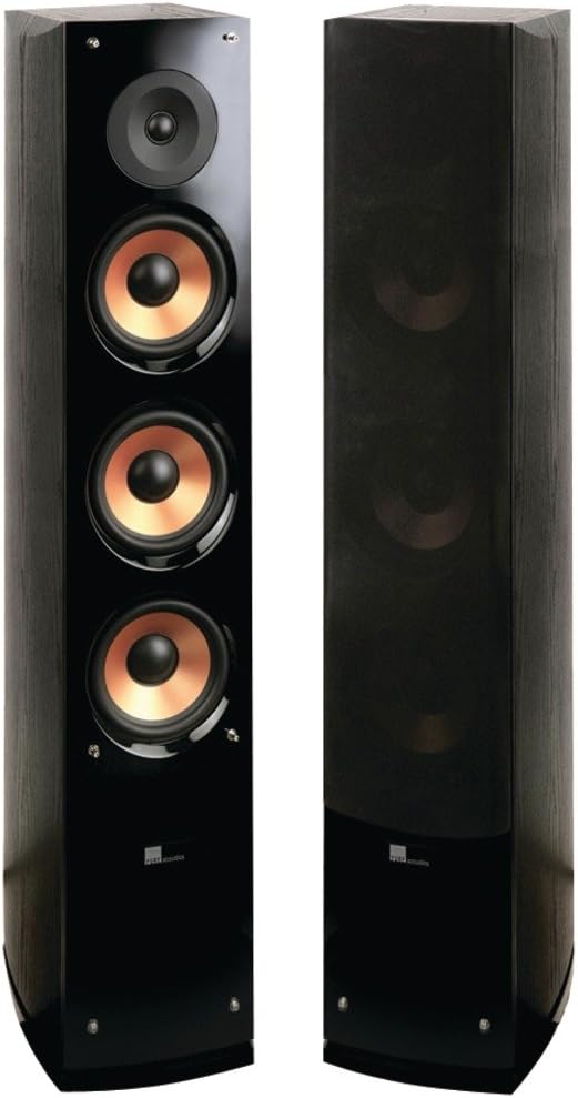 Pure Acoustics Supernova 8-F 6.5" 350-W Tower Speaker - Pair