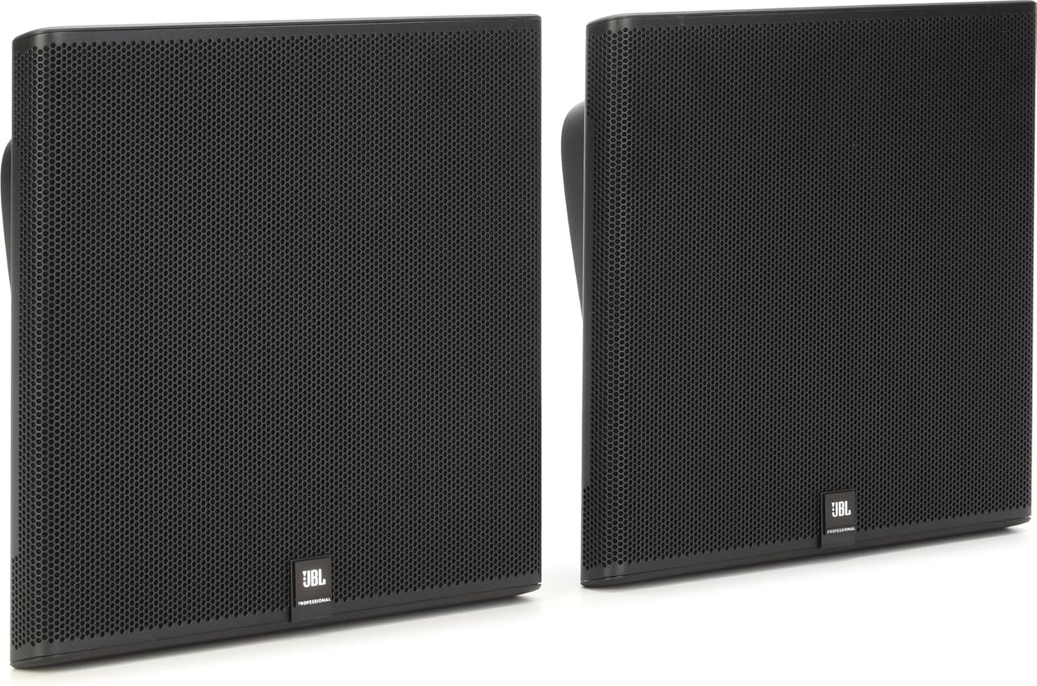 JBL SLP14/T Sleek, Low-Profile On-Wall Loudspeaker - Pair