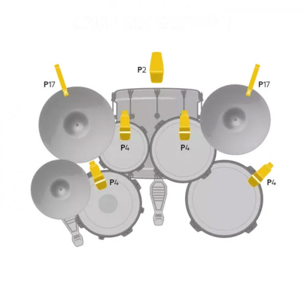 AKG Drum Set Session I High-Performance Drum Microphone Set