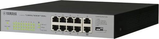 Yamaha SWR2100P 10G 10-port L2 Network Switch, with PoE  - Each