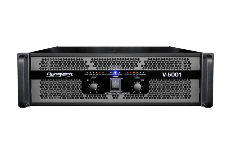 Dynatech V5001 2X2300W RMS @ 2 Ohm Class H Amplifier - Each