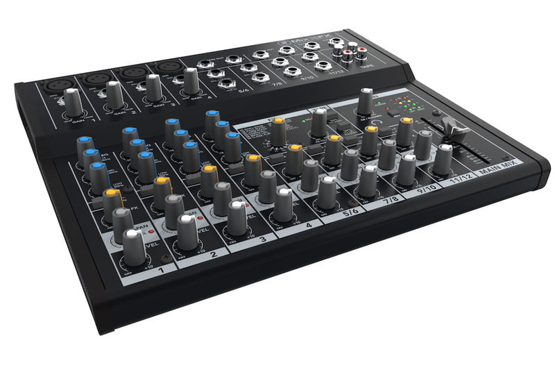 Mackie Mix12FX 12-Channel Compact Mixer with Effects - Each