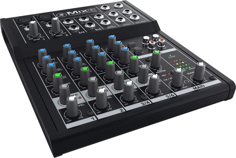 Mackie Mix8 8-Channel Compact Mixer - Each