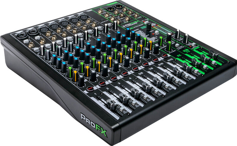 Mackie ProFX12v3 12-Channel Professional USB Mixer - Each