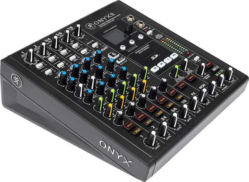Mackie Onyx8 8-Channel Premium Analog USB Mixer - Each - Audiomaxx India
