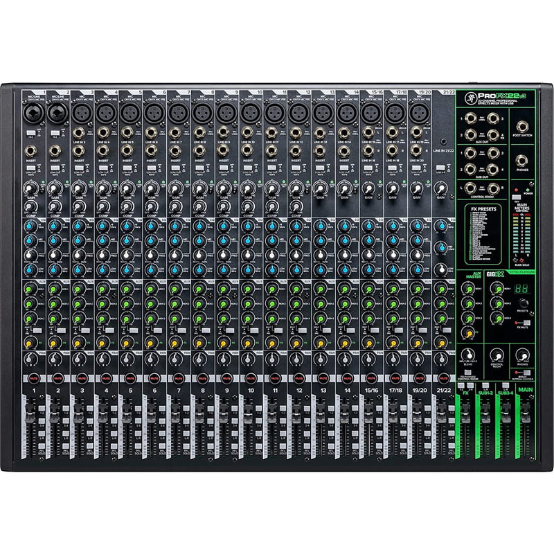 Mackie ProFX22v3 22-Channel Professional USB Mixer - Each