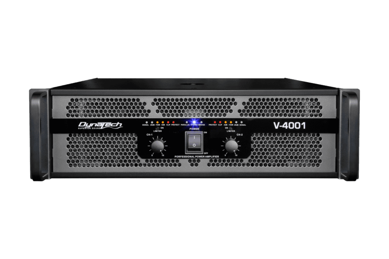 Dynatech V4001 2X2000W RMS @ 2 Ohm Class H Amplifier - Each