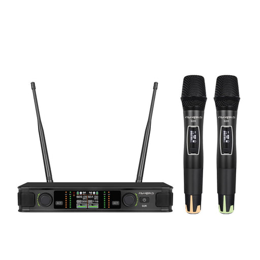 Dynatech Series PLM30HH / G2HH Hand-Held Wireless Dual Microphone System