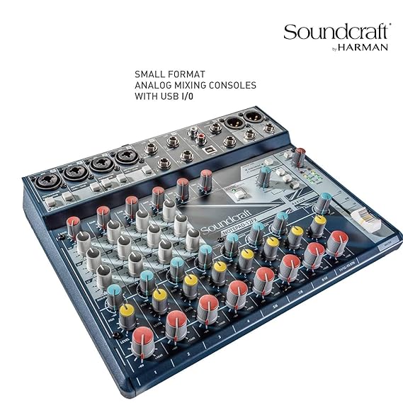 Soundcraft Notepad-12FX Small Format Analog Mixing Console