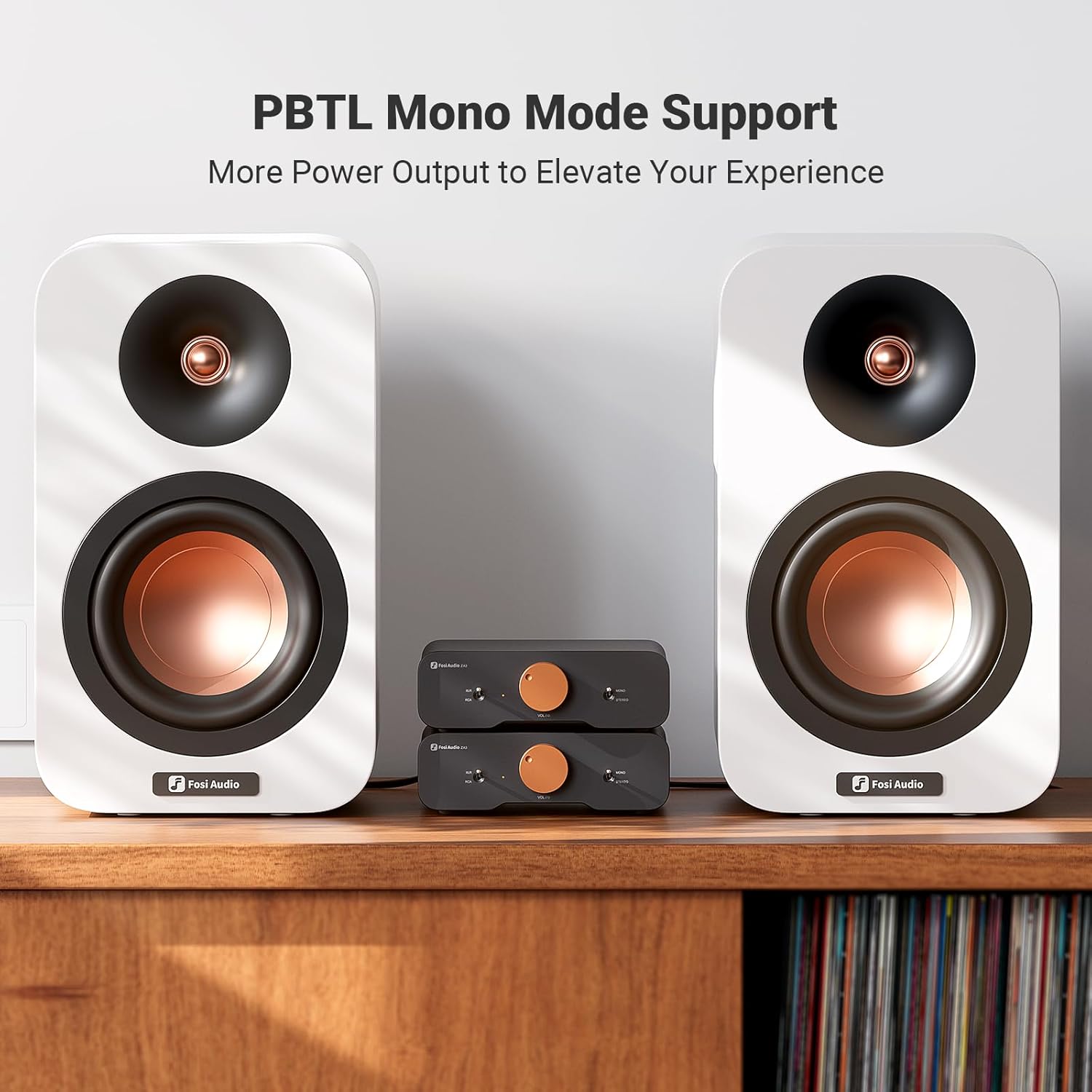Fosi Audio ZA3 Balanced Stereo Power Amplifier with Dual Mono Design, High-Power Class-D Output, XLR/RCA Inputs, and Audiophile-Grade Performance - Audiomaxx India