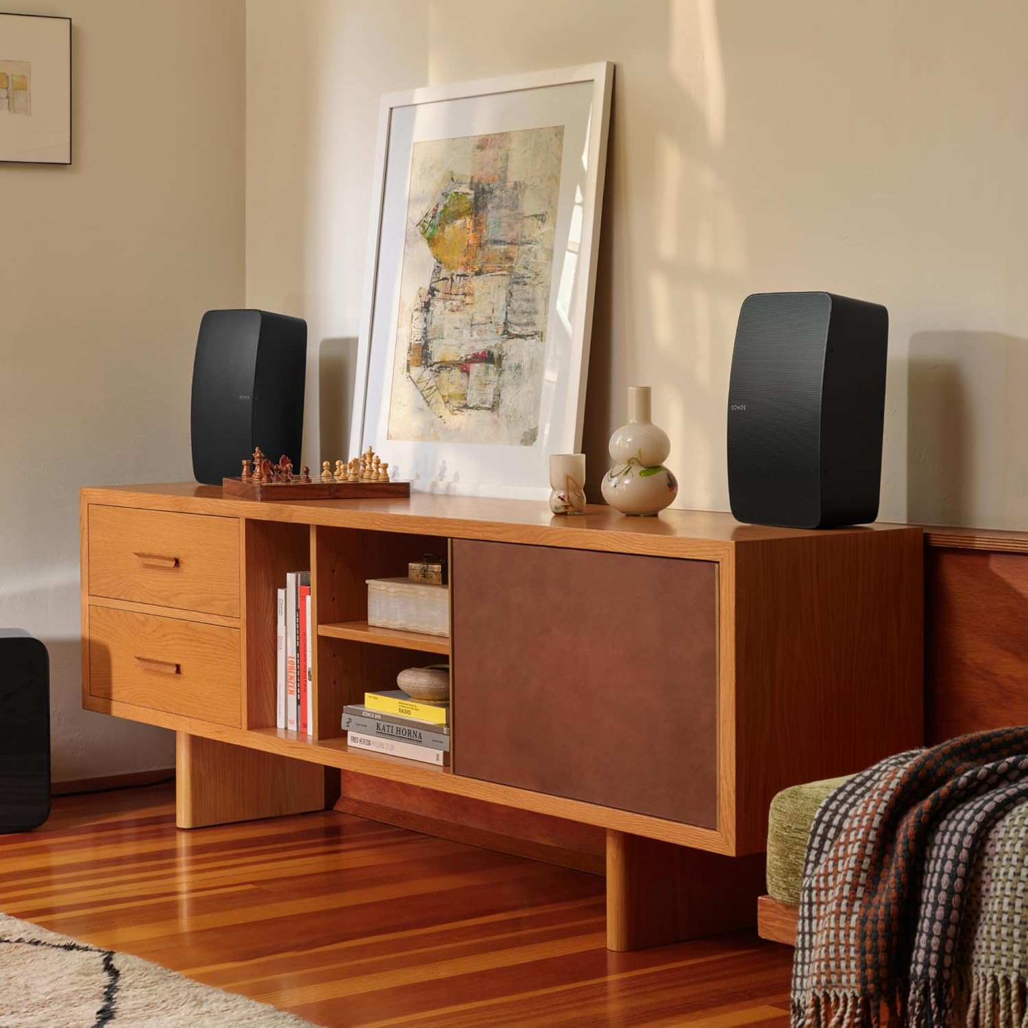 Sonos Five: Room-Filling HiFi Speaker with Wi-Fi, Line-In, and Hi-Res Audio - Each