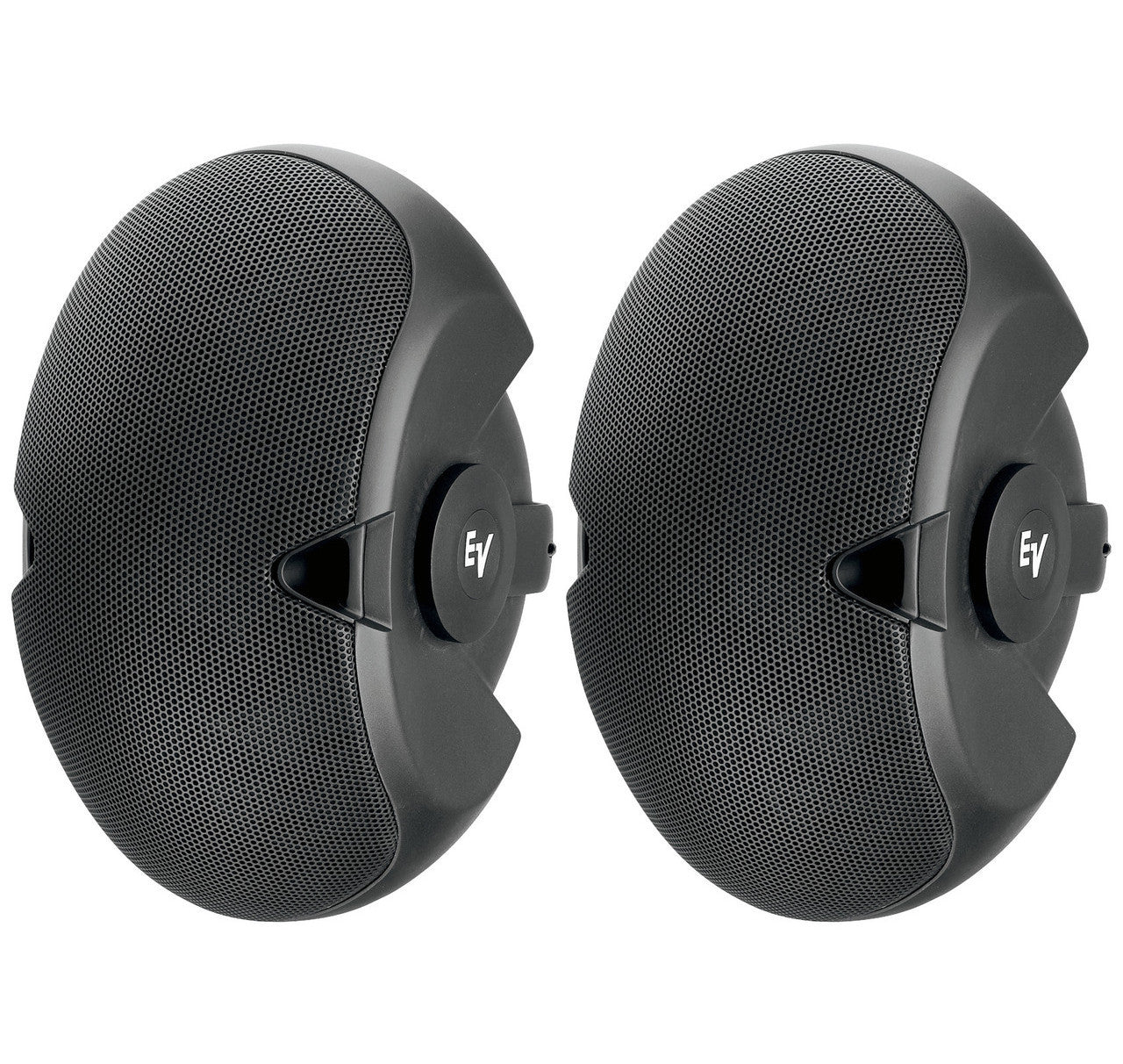 EV ElectroVoice EVID 4.2T Dual 4" Commercial Weather-Resistant Surface Mount Speaker (Black)- Pair