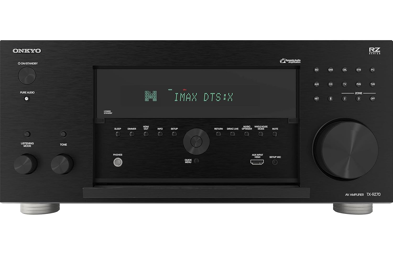 Onkyo Tx-rz70 11.2-ch Home Theater Receiver With Wi-fi®, Bluetooth®, Apple Airplay® 2, And Chromecast Built-in - Each