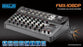 Ahuja FMX-108DP PA 8 Channel Mixer With Built-in MP3 Player & Digital Effects - Each