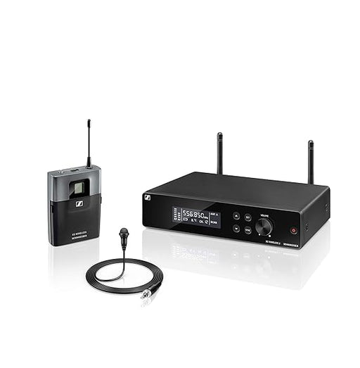 Sennheiser Wireless Microphone XSW2-ME2-C Lavalier Omni-Directional For Presenters,Auditoriums,Stage Plays,Public Speakers