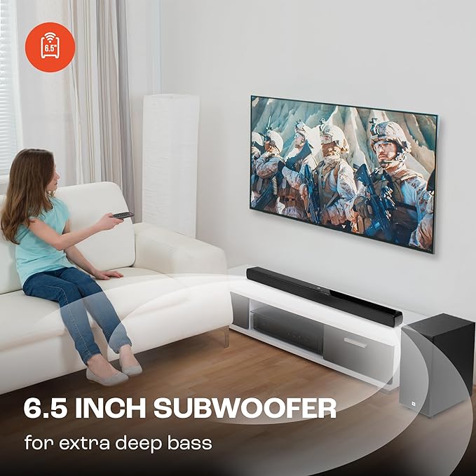 JBL Cinema SB190 380W Dolby Atmos Soundbar  Wireless Subwoofer 2.1 Channel and  Bluetooth - Set