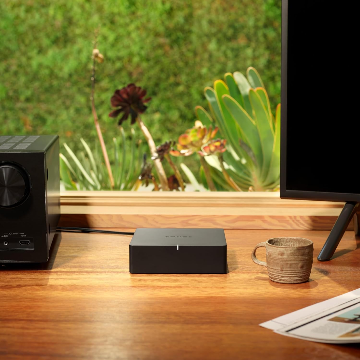Sonos Port - The Versatile Streaming Component for Your Stereo or Receiver - Each