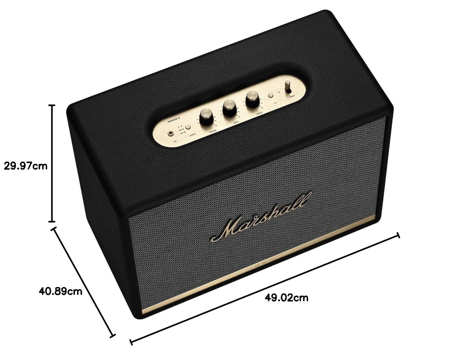 Marshall Woburn II 130 Watt Wireless Bluetooth Powered Speaker