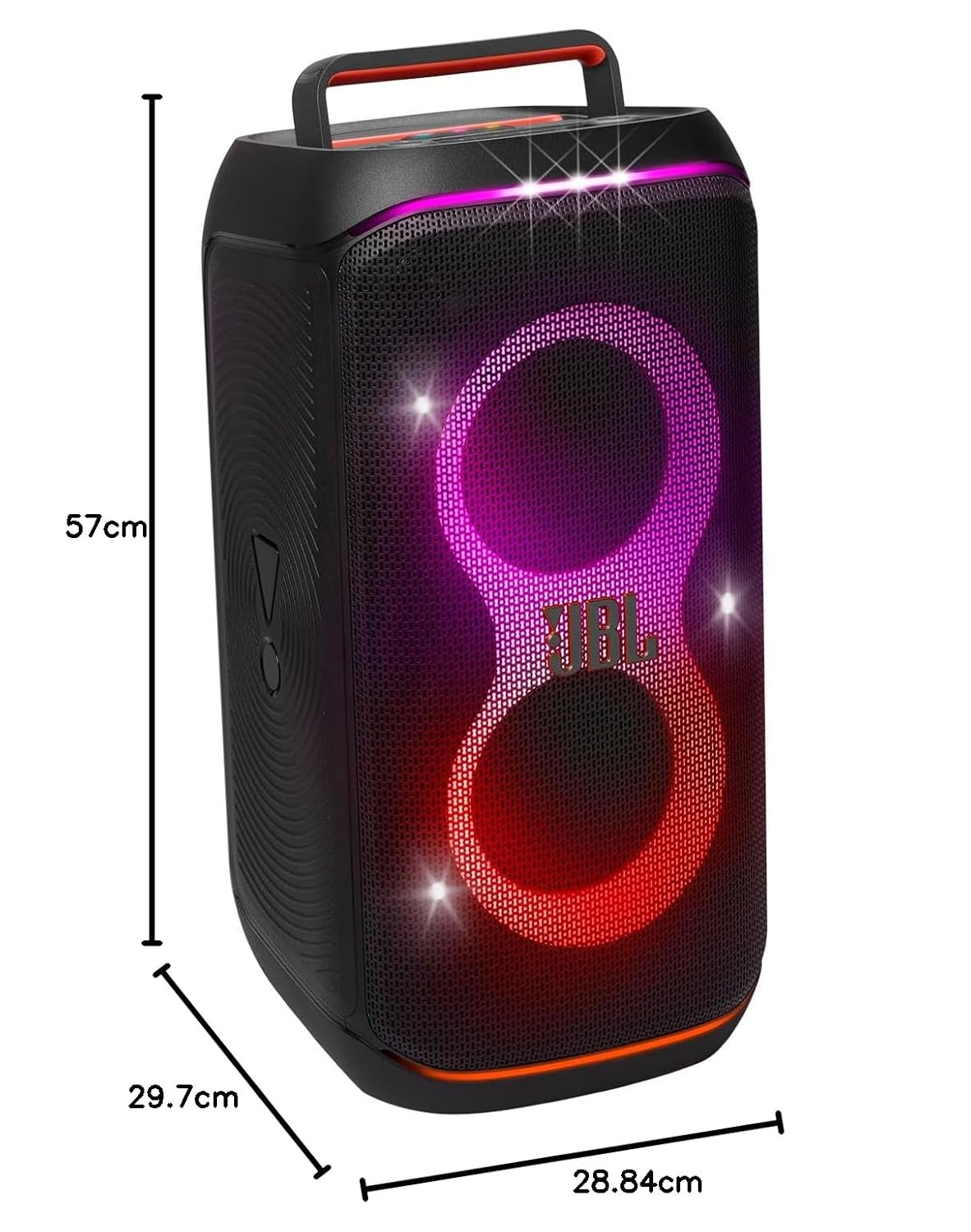 JBL Partybox Club 120 Wireless Bluetooth 160W Party Speaker, AI Sound Boost