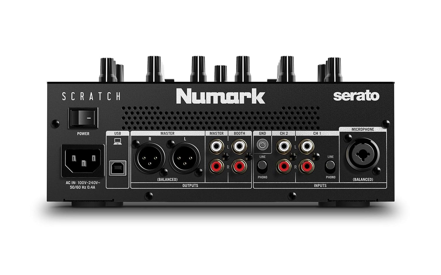 Numark Scratch Two-Channel DJ Scratch Mixer