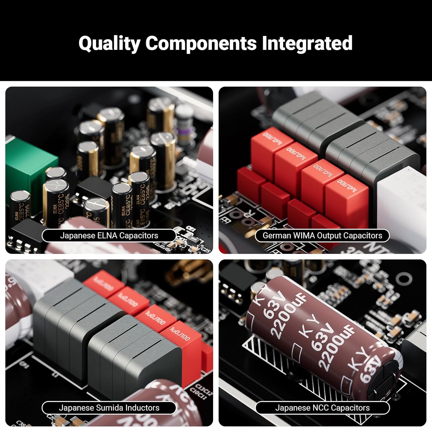 Fosi Audio V3 Stereo Class-D Power Amplifier with TPA3255 Chip, 300W × 2 Output, Compact Hi-Fi Design, and Audiophile-Grade Performance - Audiomaxx India