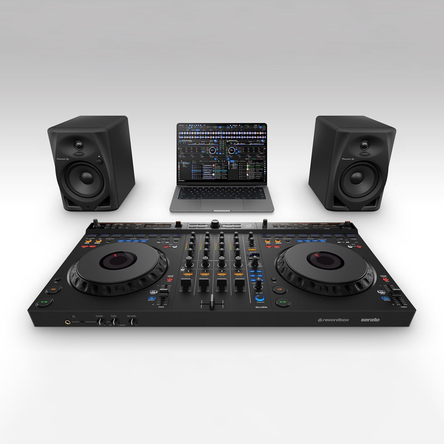 Pioneer DJ AlphaTheta DDJ-GRV6 4-Channel Performance DJ Controller