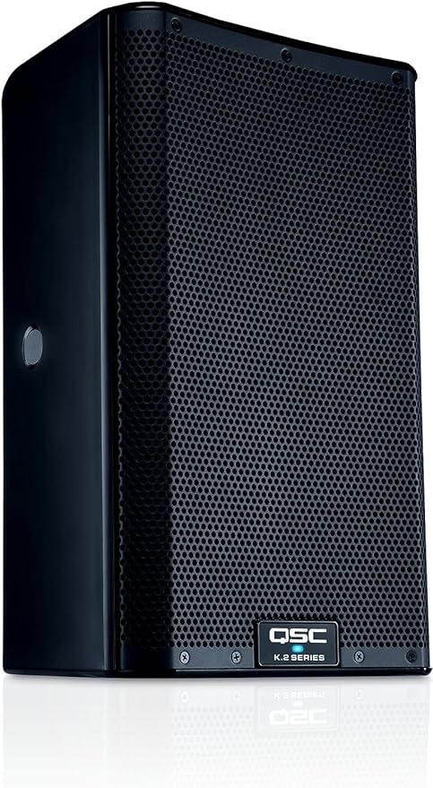 QSC K8.2 Powered PA Speaker 2,000W with 8" Low-frequency Driver and 1.4" High-frequency Driver -Each