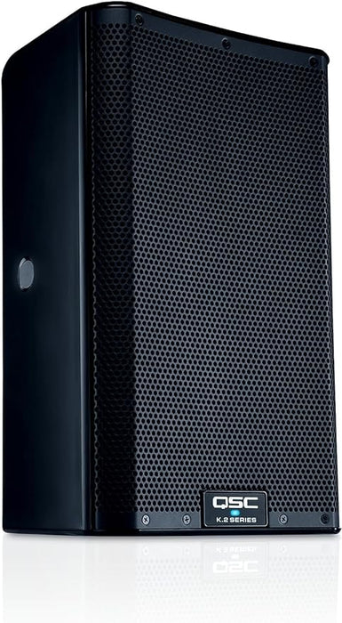 QSC K8.2 Powered PA Speaker 2,000W with 8" Low-frequency Driver and 1.4" High-frequency Driver -Each