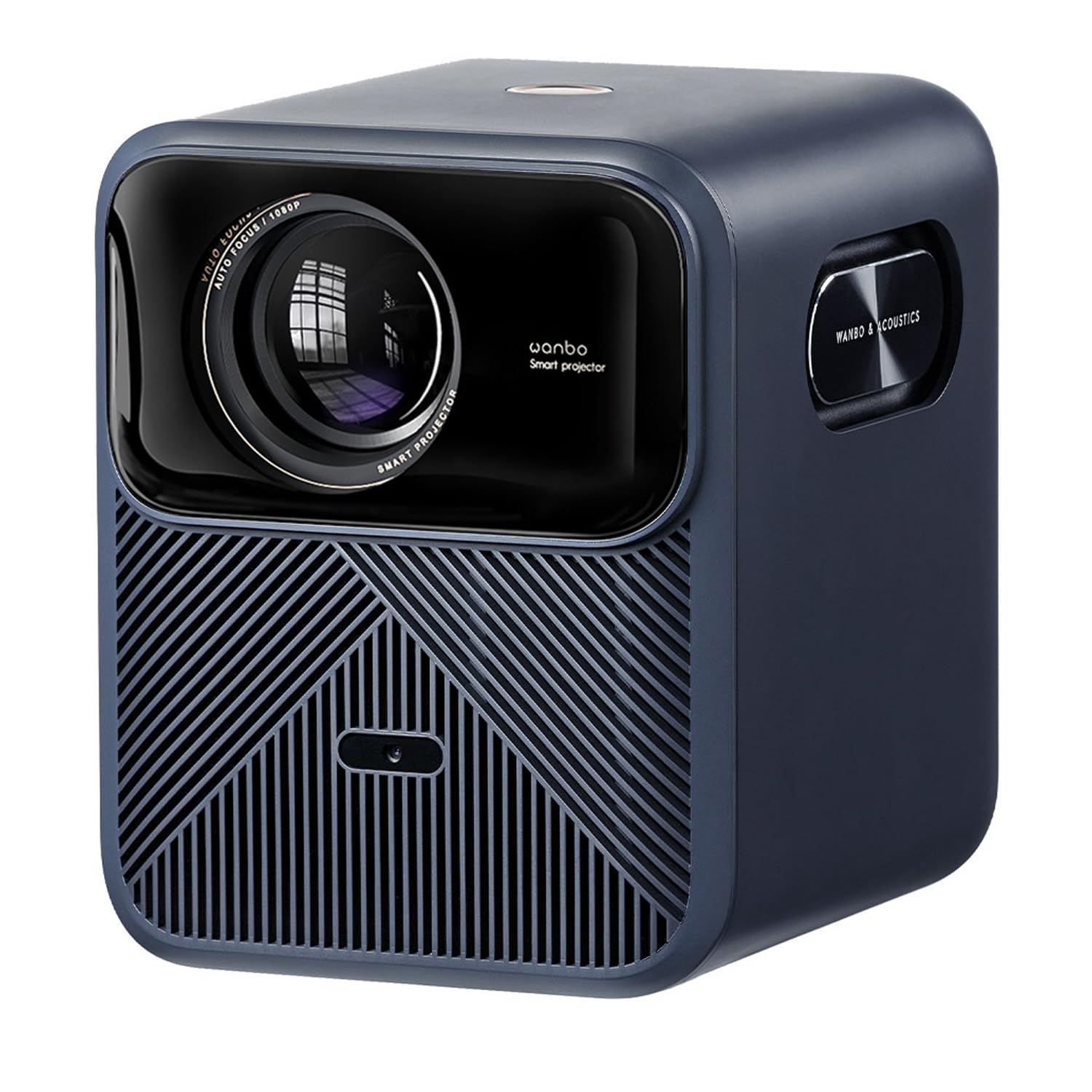 Wanbo Mozart M1 Pro Smart Projector – Native 1080p ,4K HDR Support ,Android TV 11 ,Dolby Audio , Auto Setup ,Dust-Proof Design