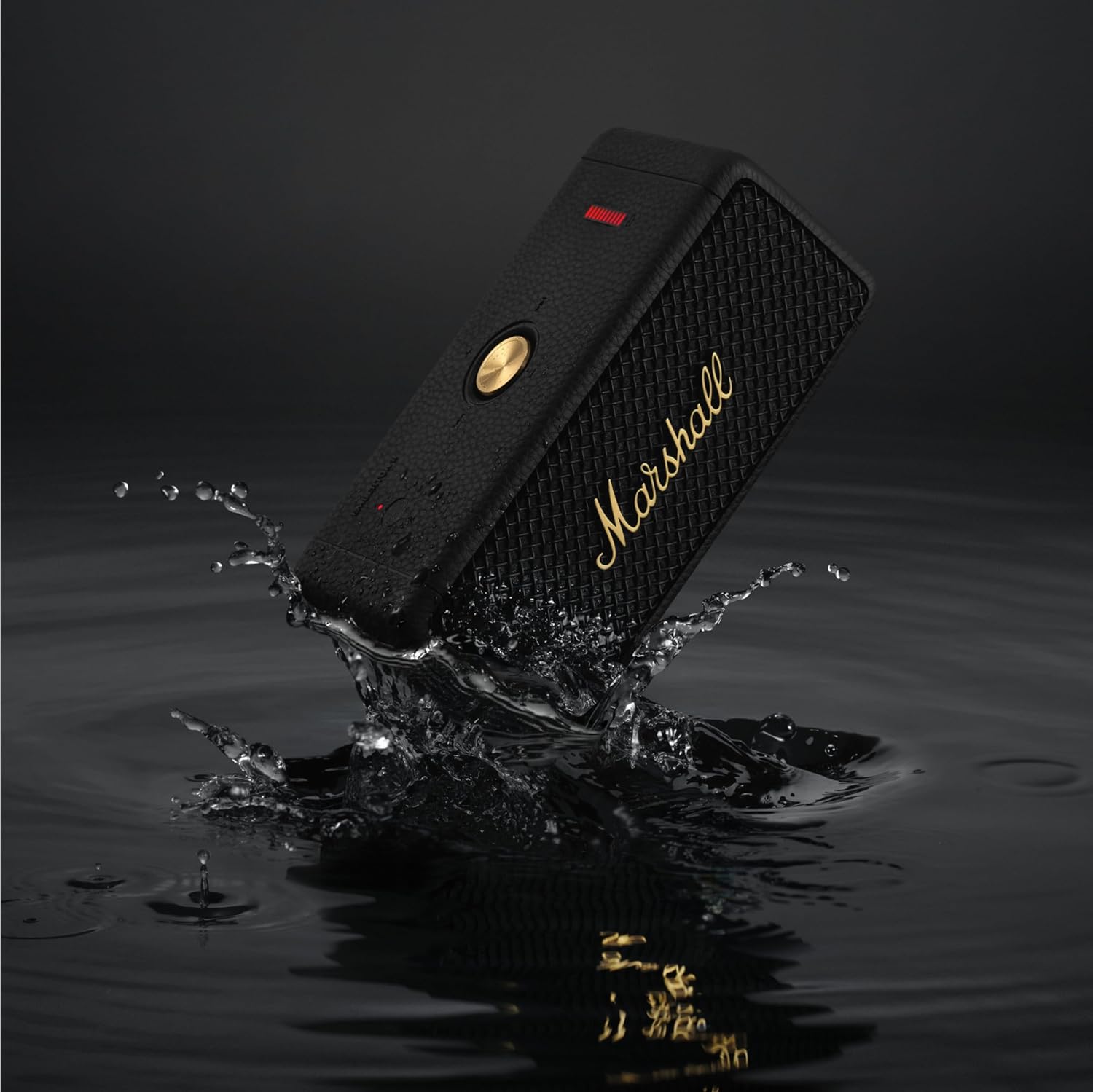 Marshall Emberton II Portable 30+Hour Playtime, (360° Sound), Waterproof 20 W Bluetooth Speaker