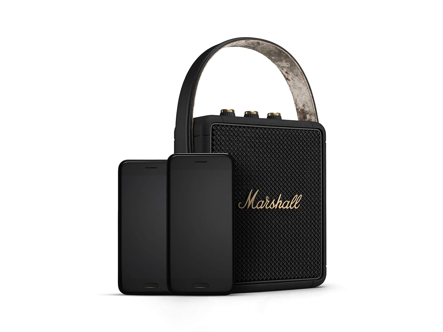 Marshall Stockwell II Portable Bluetooth Speaker with 20+ Hours of Portable Playtime, (360° Sound), Water-Resistant (IPX4)