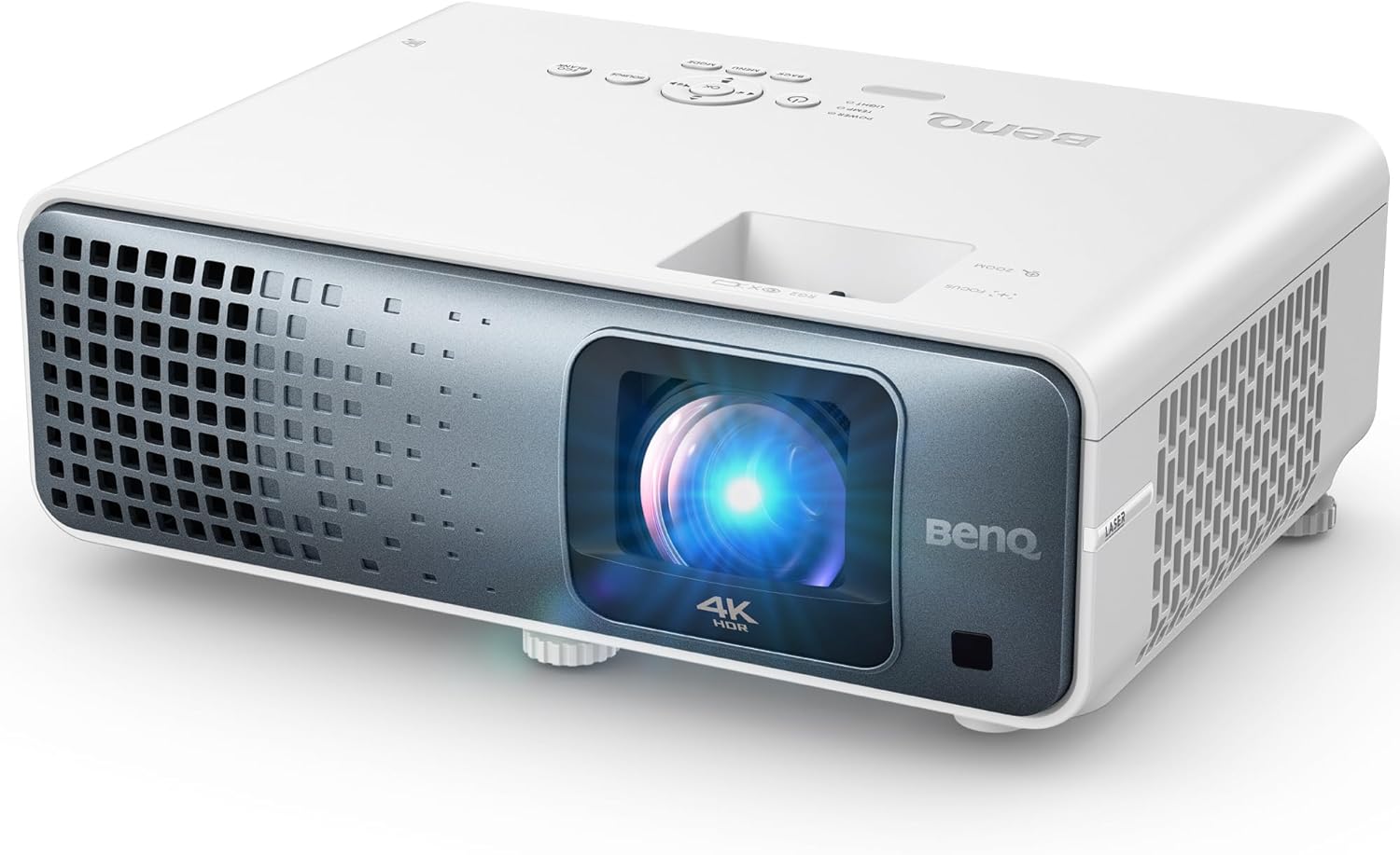 BenQ TK710STi 4K HDR Laser 3200 Lumens Movie and Gaming Short Throw Projector with 4ms Response Time