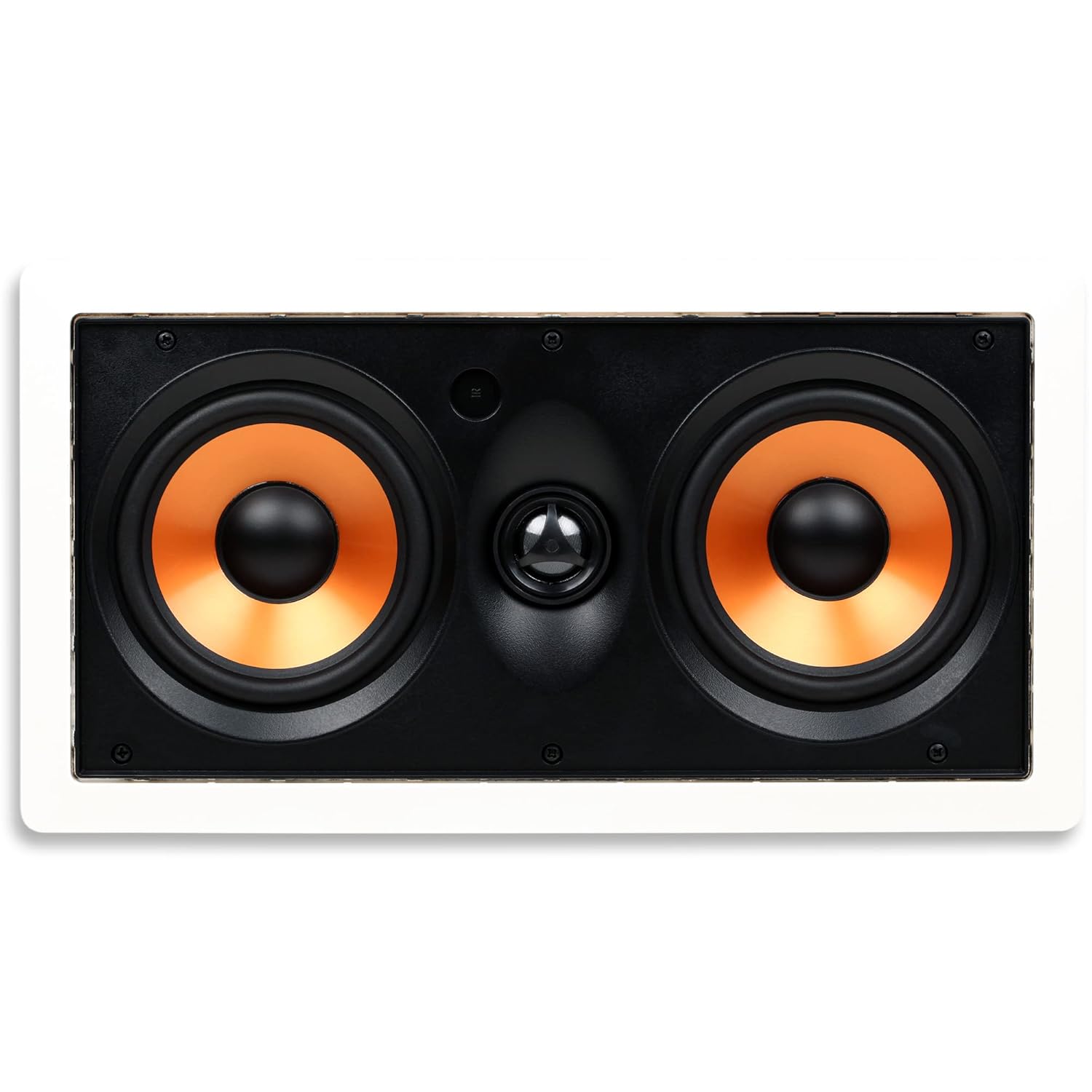 Micca M-CS Dual 5.25 " 2-Way MTM In-Wall Speakers with Pivoting 1" Silk Dome Tweeter