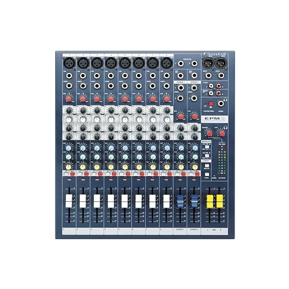 Soundcraft EPM8 Low-Cost High-Performance Audio Mixers