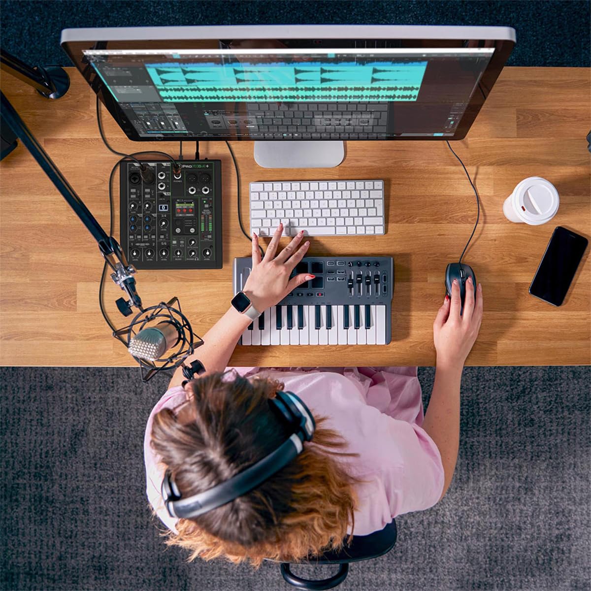 Mackie ProFX6v3+  6-Channel Analog Mixer With Enhanced FX, USB Recording Modes and Bluetooth® - Audiomaxx India
