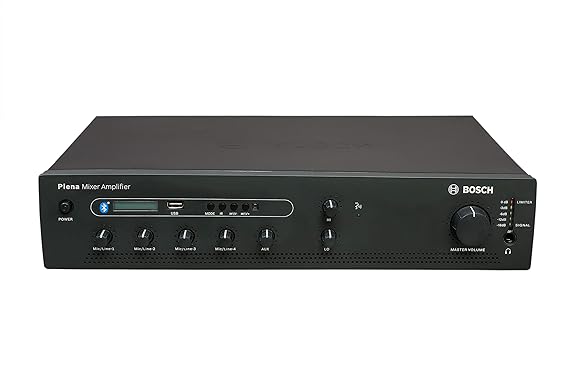 Bosch  PLE-1ME240-3IN, 240W Mixer Amplifier With USB/Bluetooth - Each
