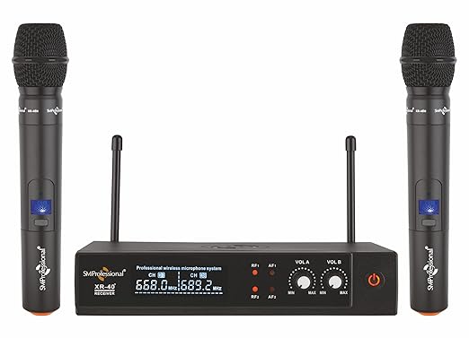 StudioMaster XR 40HH Dual Hand Wireless Microphone - Set