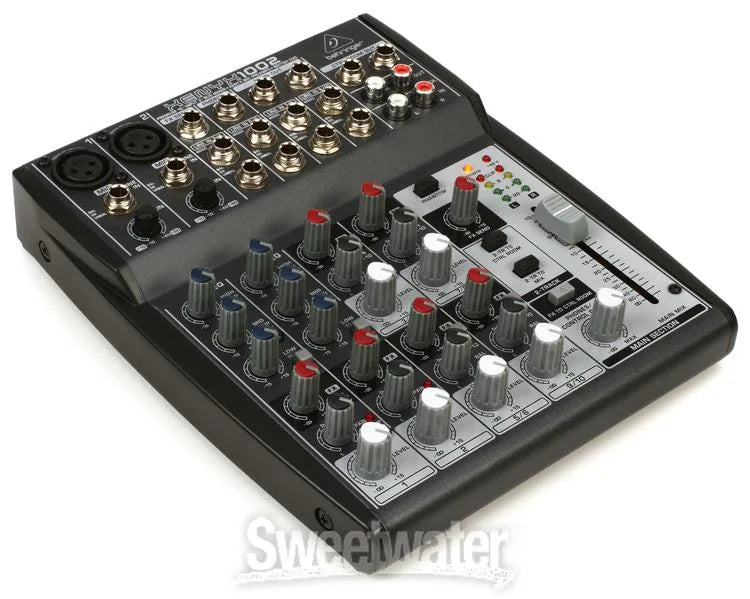 Behringer Xenyx 1002 Premium 10-Input 2-Bus Mixer with XENYX Mic Preamps and British EQ