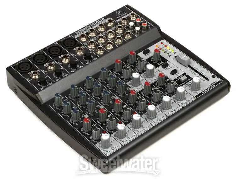 Behringer Xenyx 1202 Premium 12-Input 2-Bus Mixer with XENYX Mic Preamps and British EQ