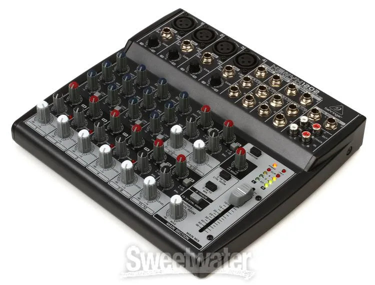 Behringer Xenyx 1202 Premium 12-Input 2-Bus Mixer with XENYX Mic Preamps and British EQ