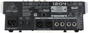 Behringer Xenyx 1204USB Premium 12-Input Mixer with USB/Audio Interface