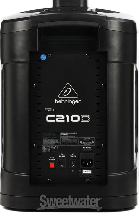 Behringer C210B 160W Active Powered Column Speaker Portable With Bluetooth and Battery - Each