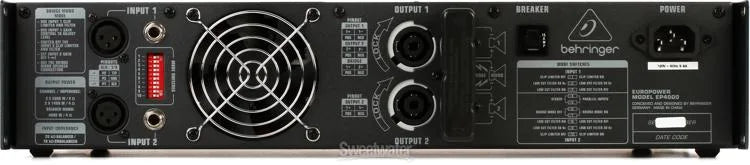 Behringer Europower EP4000 Professional 4000W Stereo Power Amplifier with ATR (Accelerated Transient Response) Technology