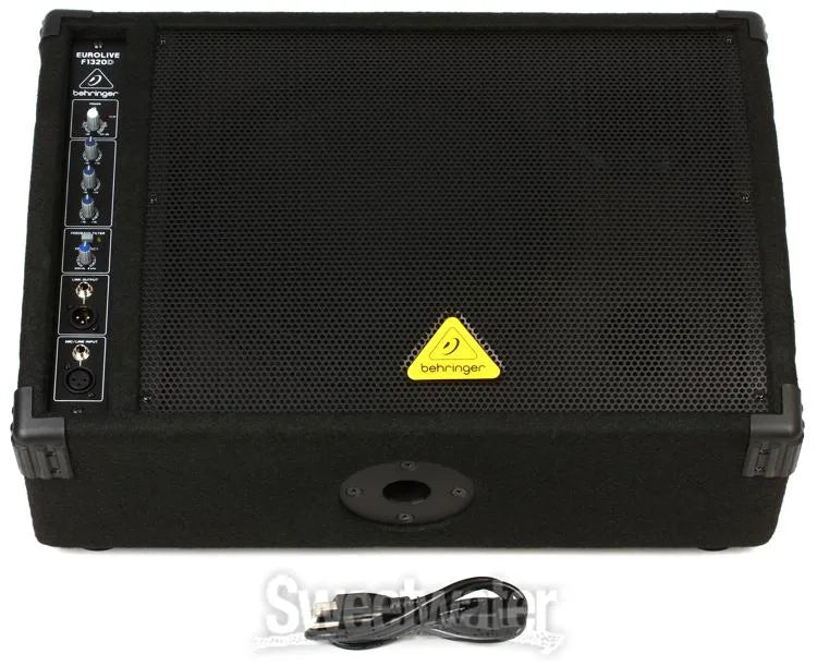 Behringer EUROLIVE F1320D 300W 12 Inch Powered Floor/Stage Monitor - Each